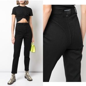 Alexander wang high waist black jeans Pants